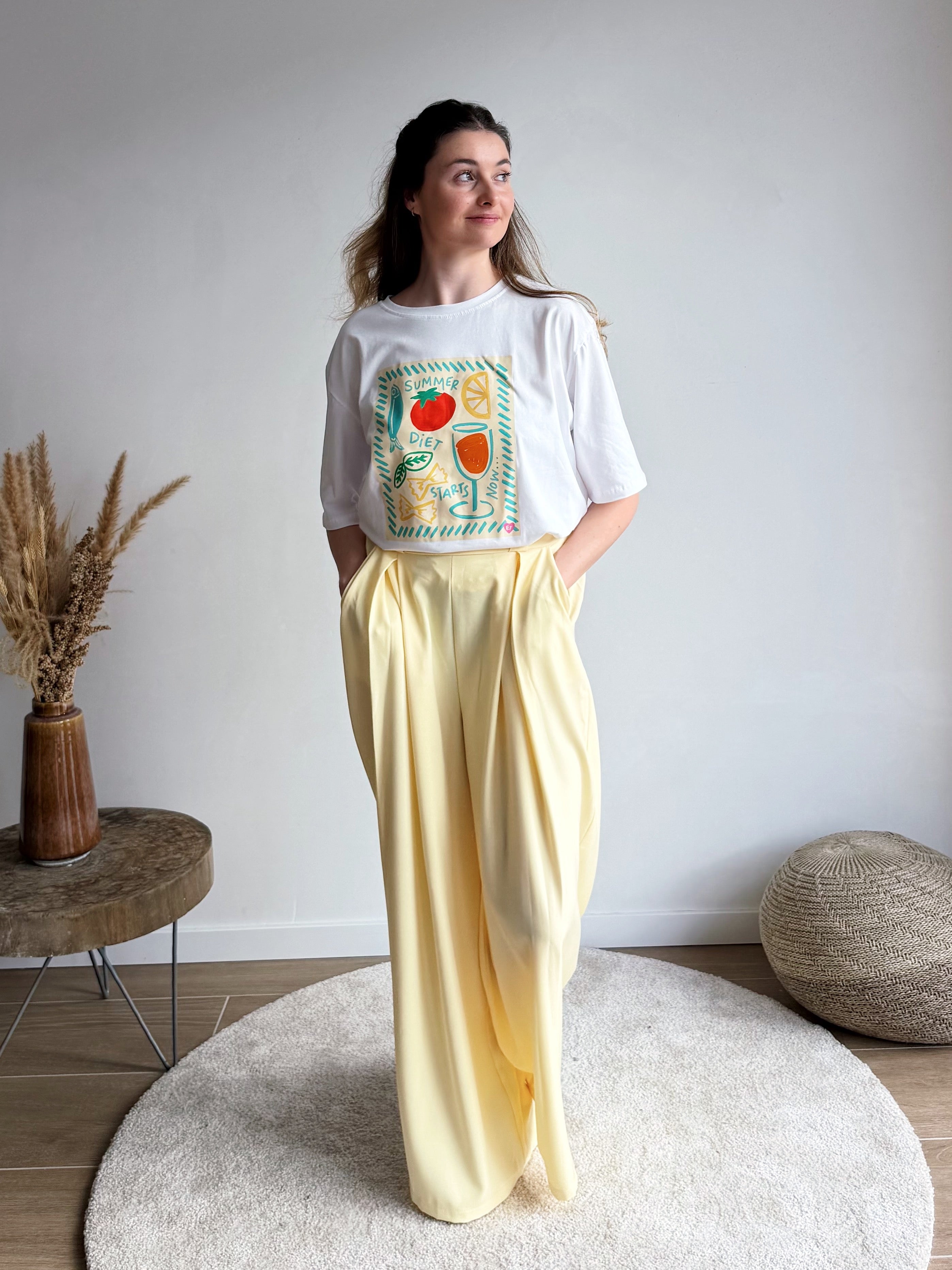 FLORA PANTALON YELLOW