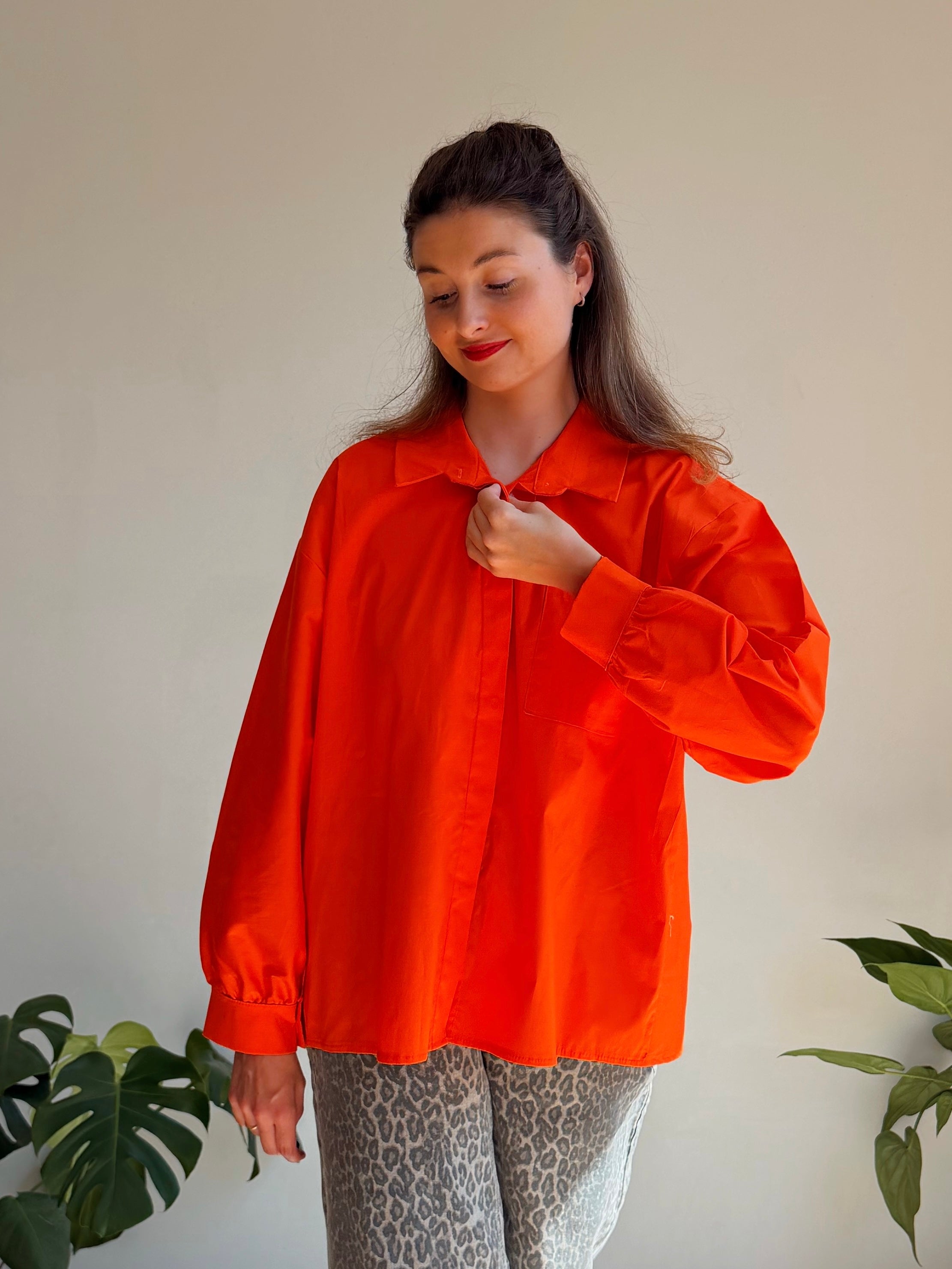 ESTEE BLOUSE ORANGE
