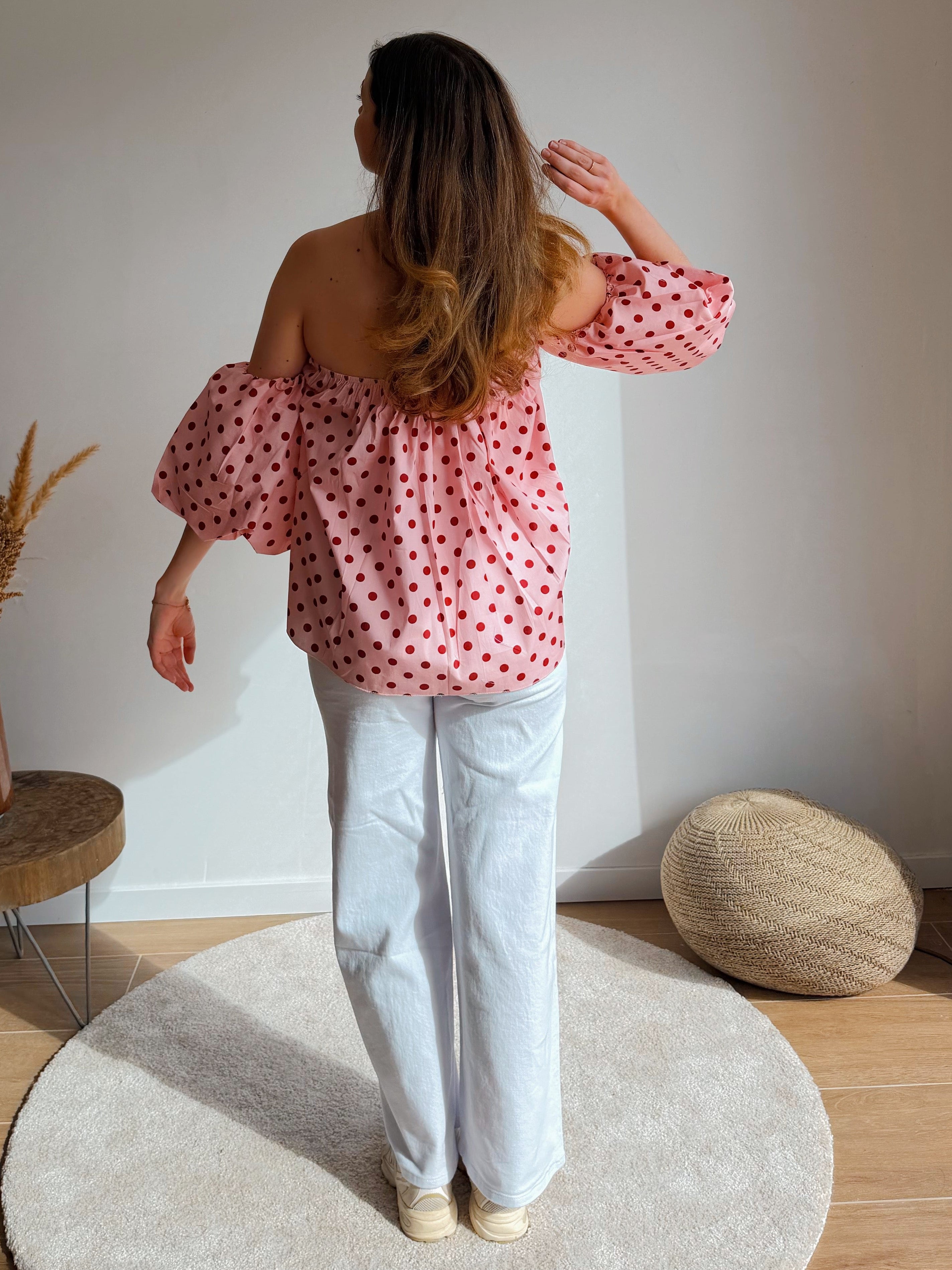 ROMEO, I DESIRE YOU BLOUSE PINK