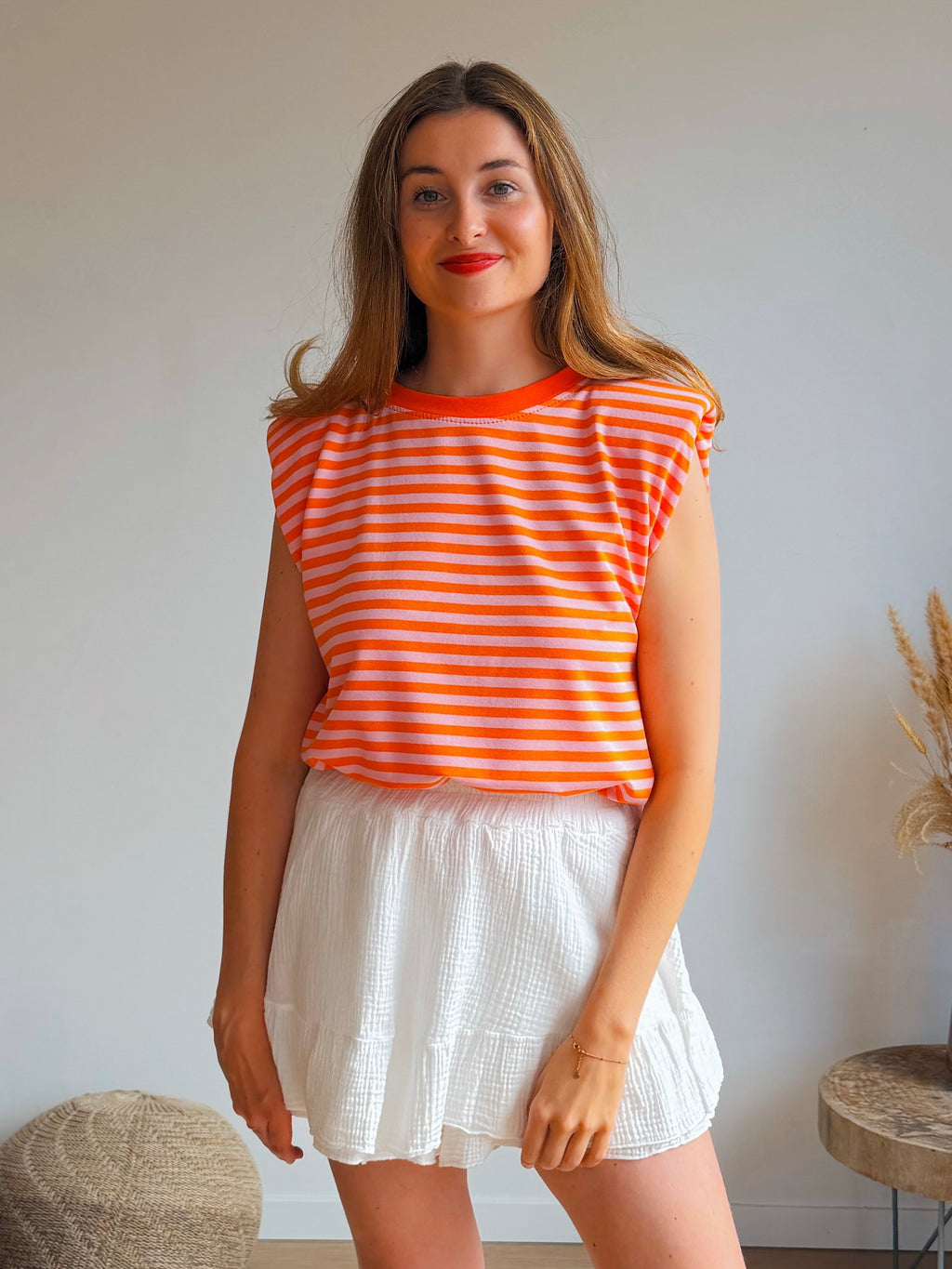 SALLY TOP ORANJE