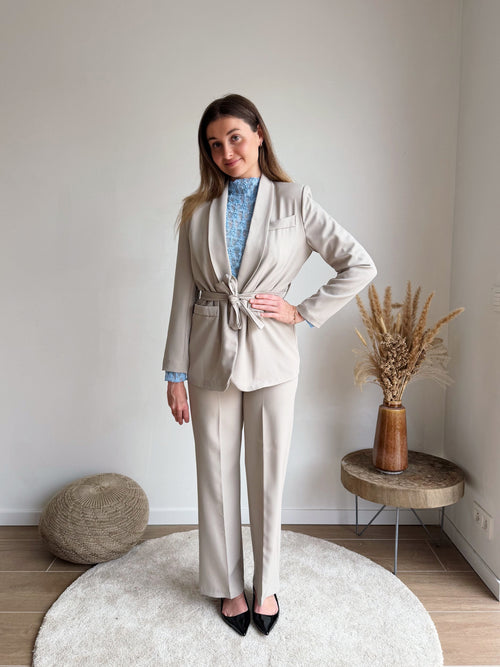 CELESTE SUIT BEIGE