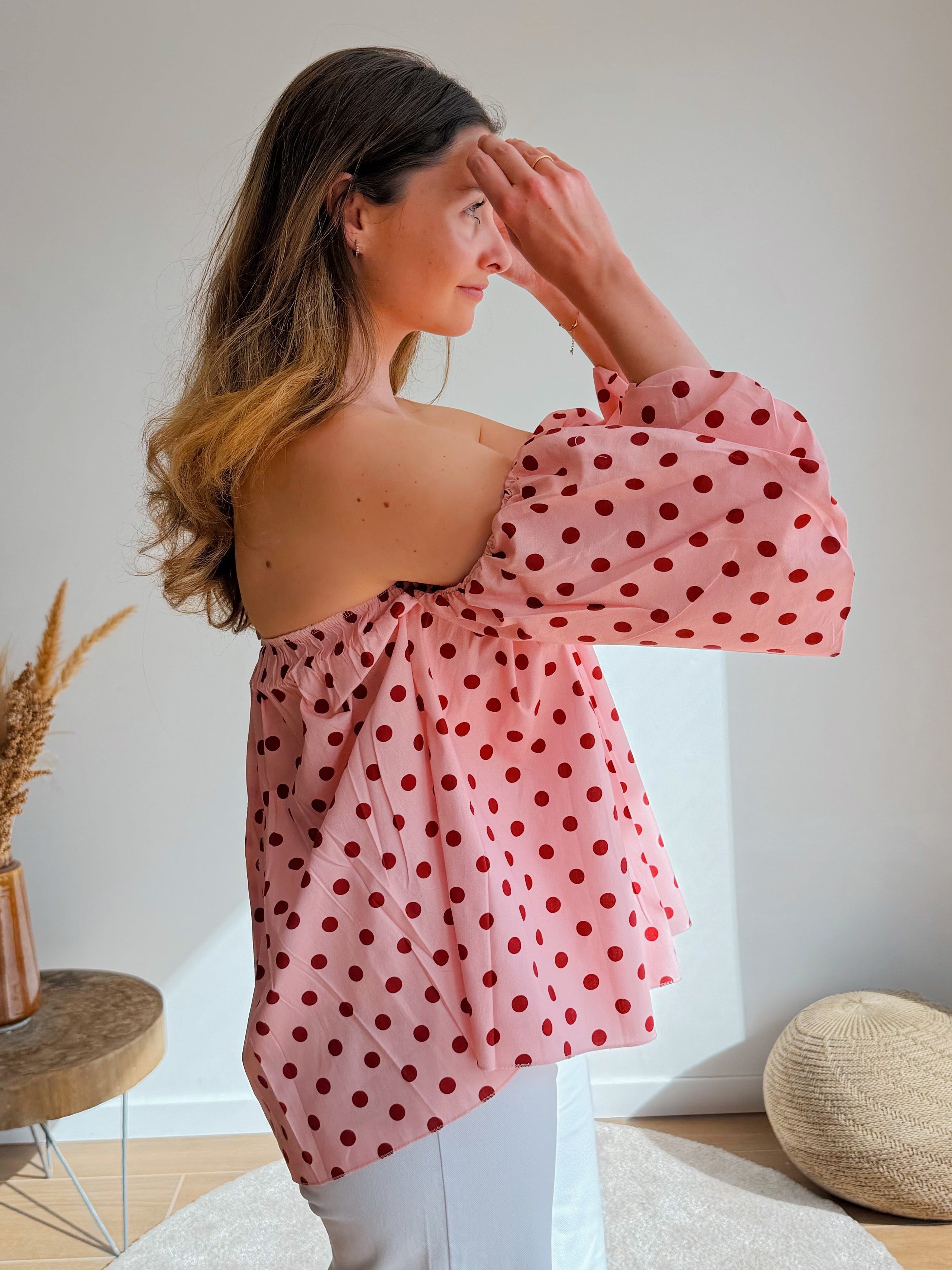 ROMEO, I DESIRE YOU BLOUSE PINK