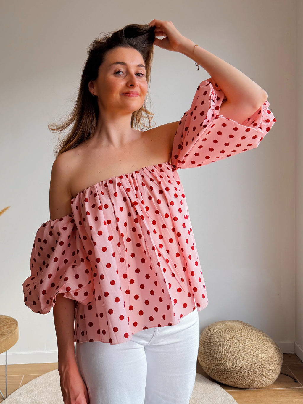 ROMEO, I DESIRE YOU BLOUSE PINK