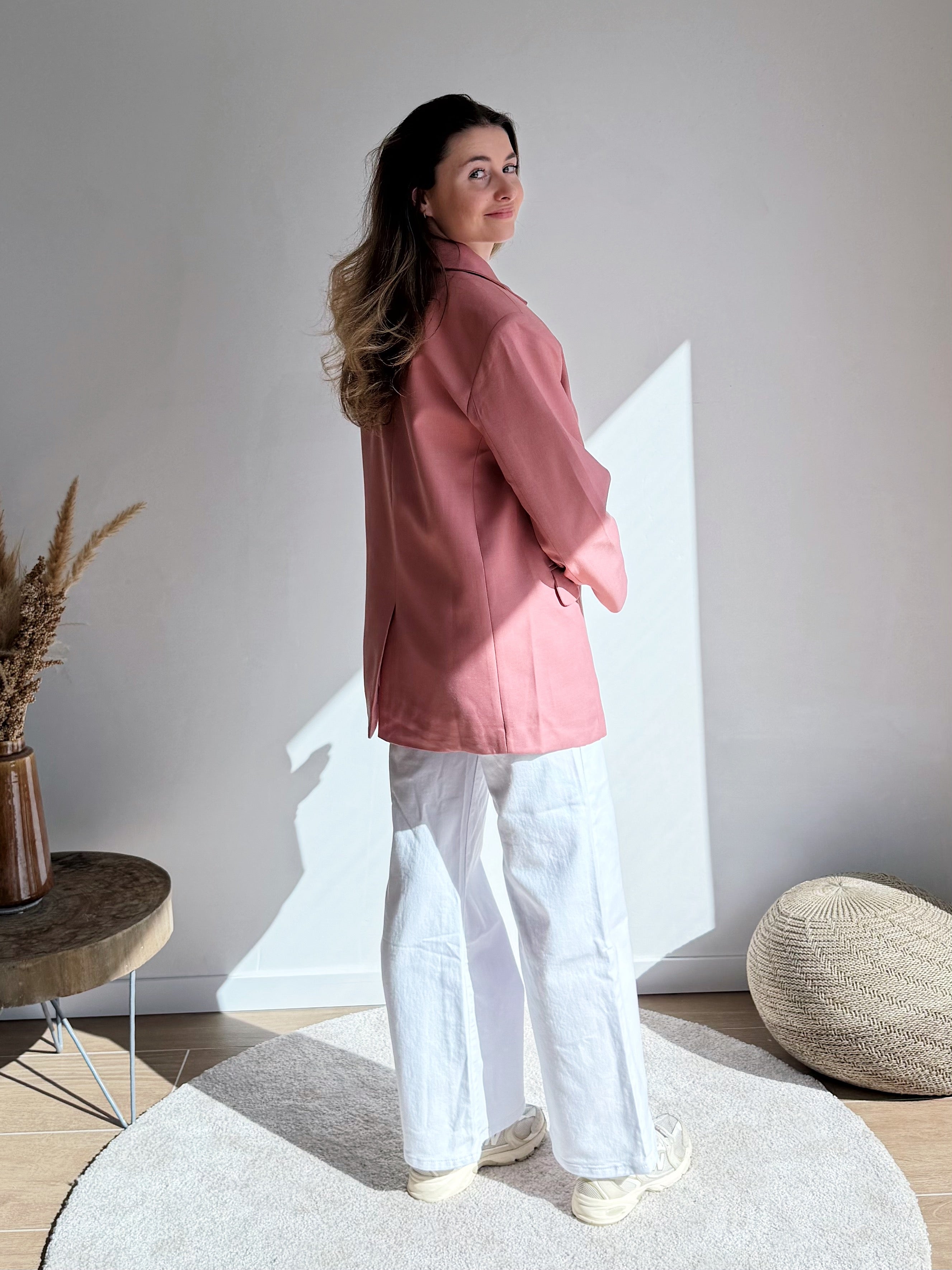 JACKIE JEANS WHITE WIDE FIT