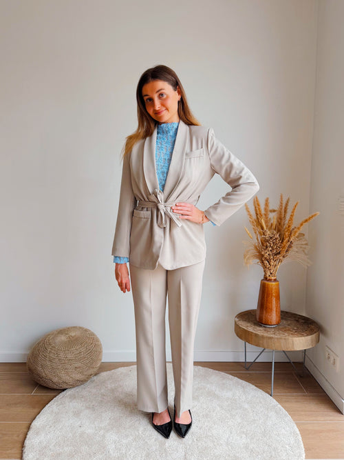 CELESTE BLAZER BEIGE