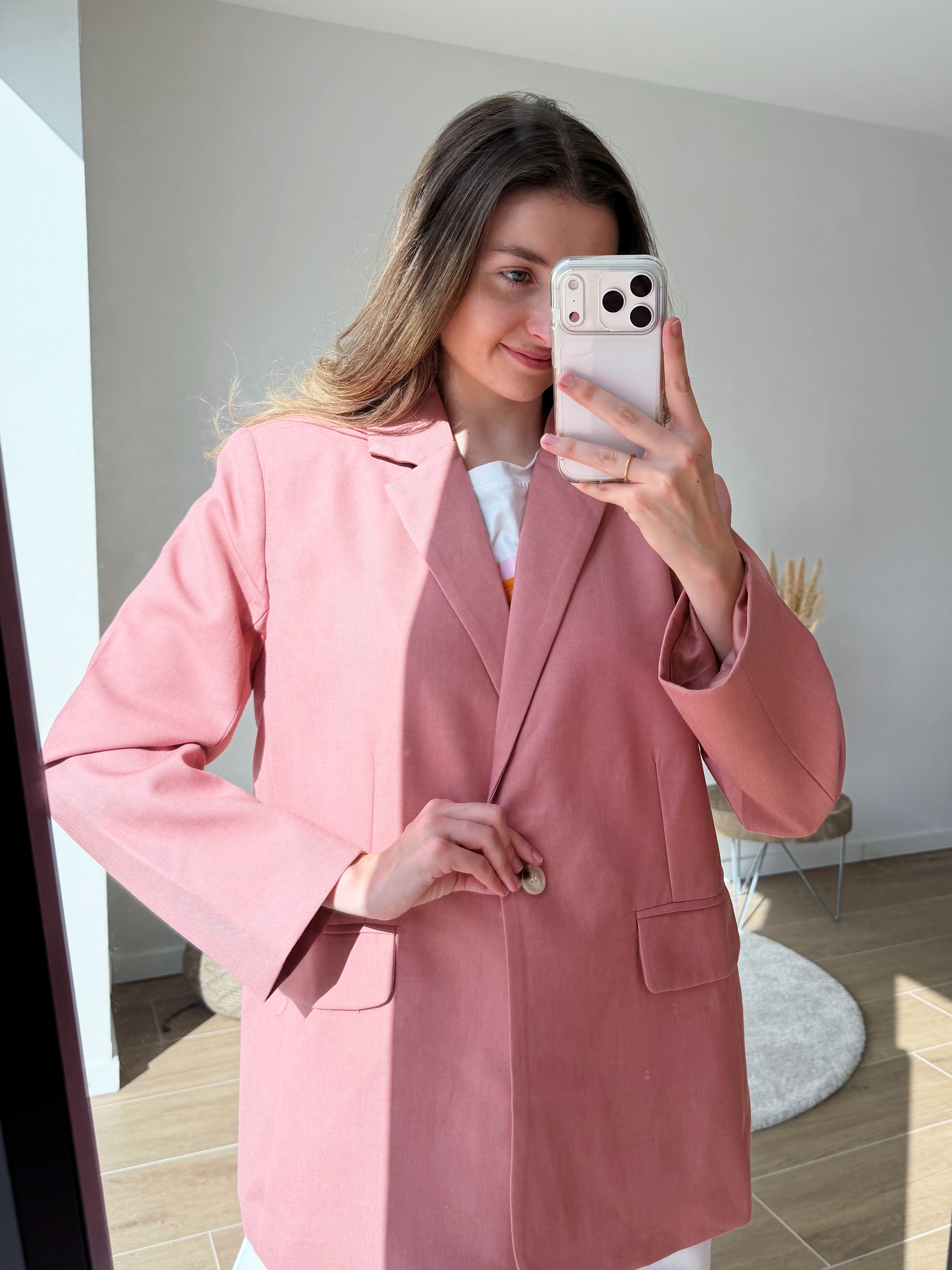 ROXY BLAZER PINK