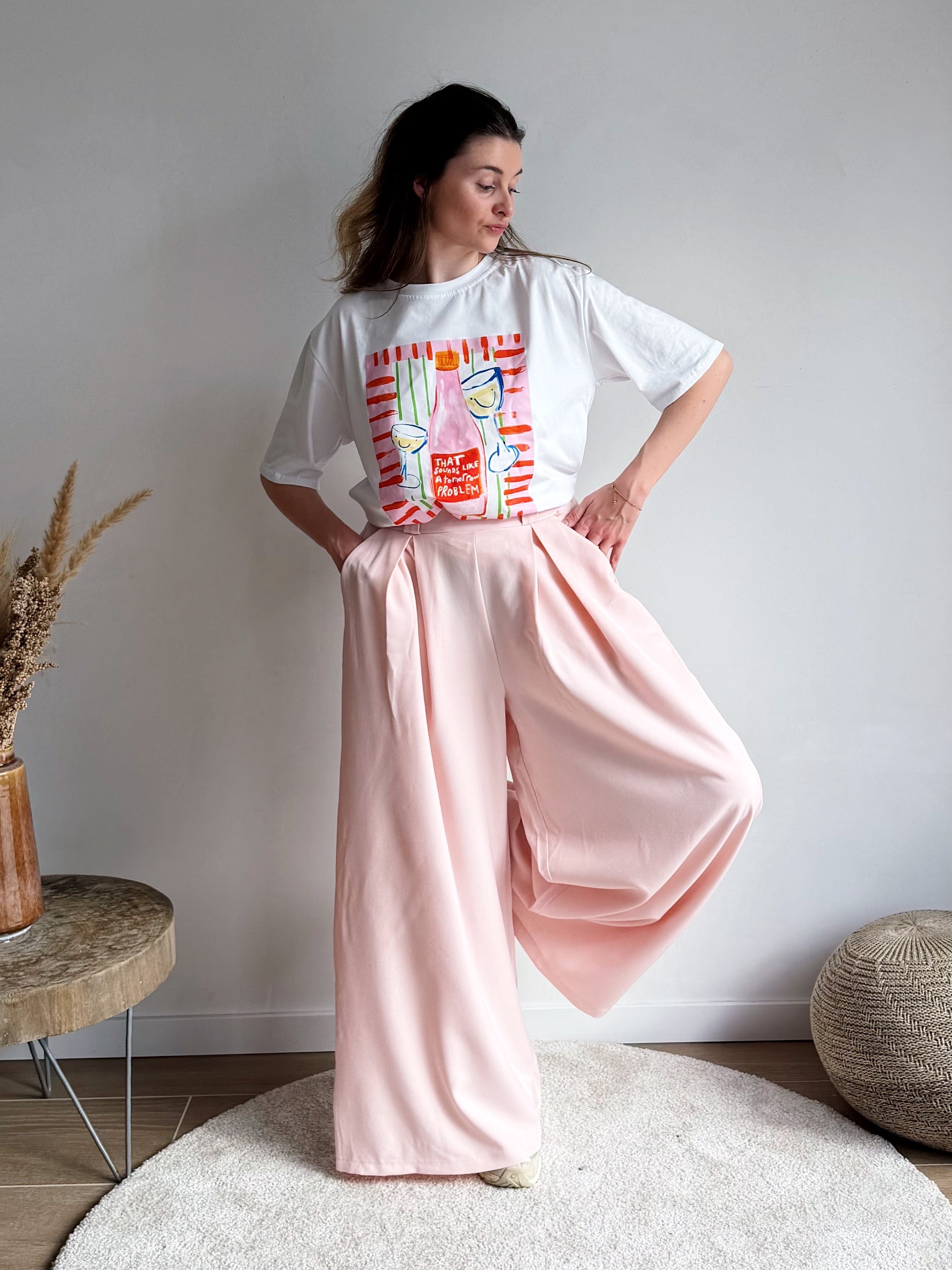 FLORA PANTALON PINK