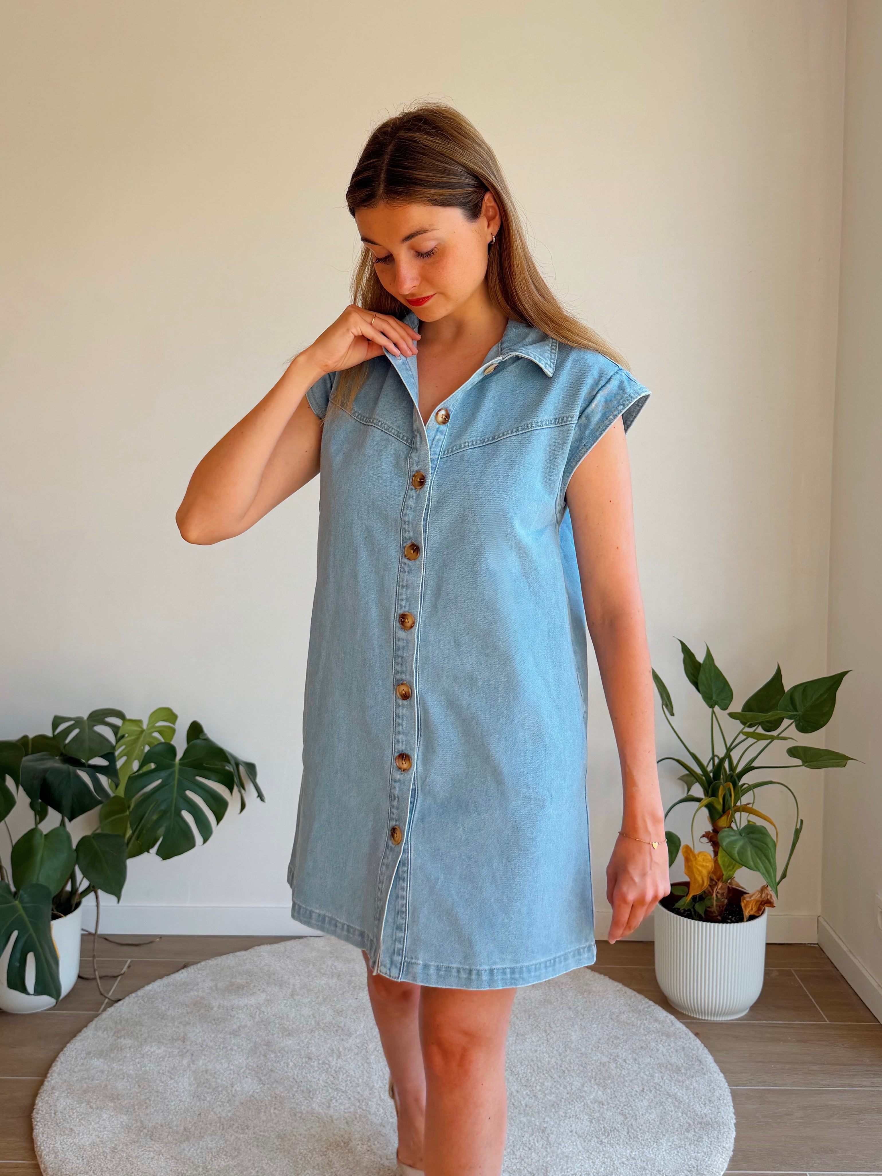 VIOLA JURK BLAUW