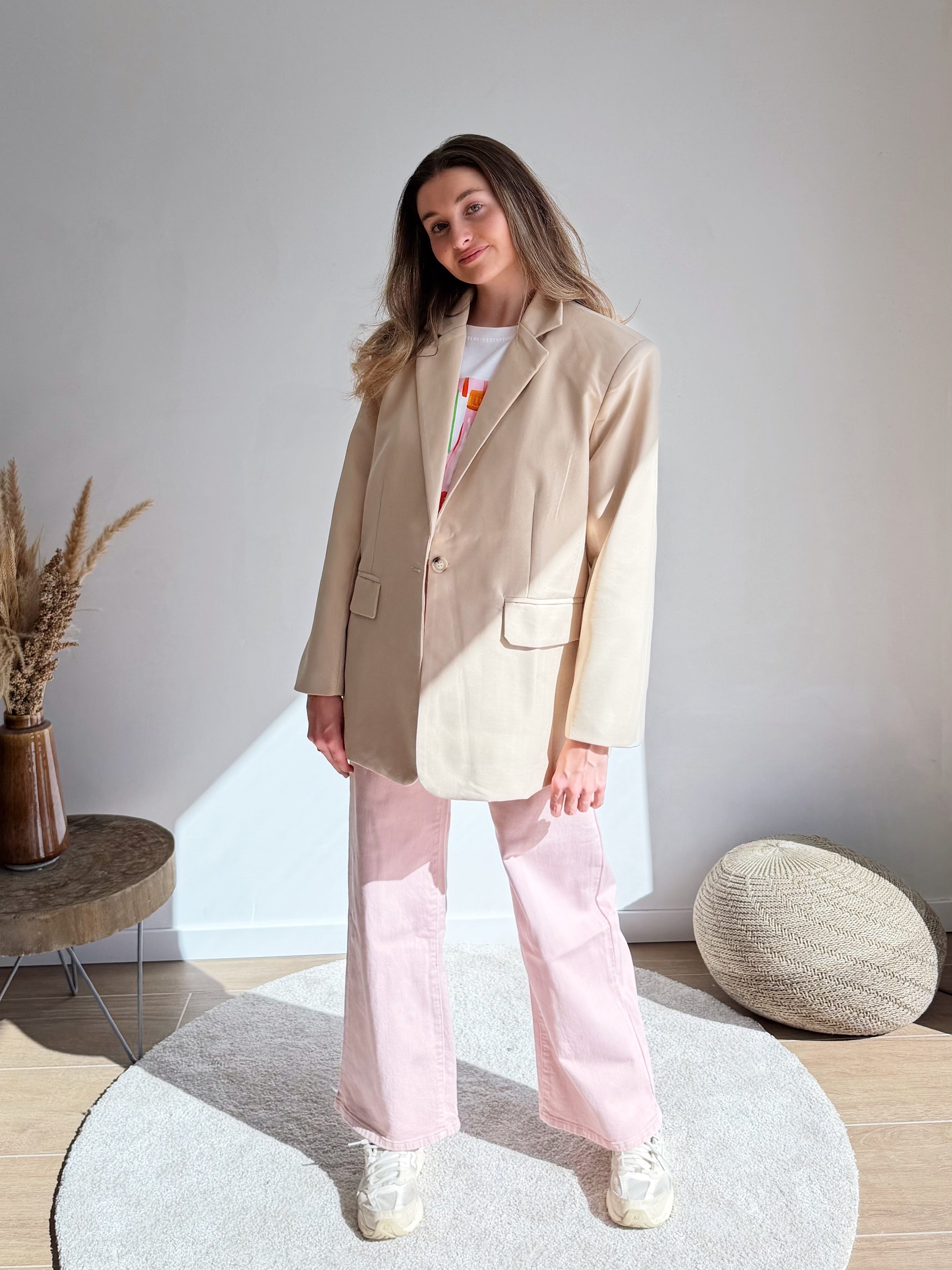 ROXY BLAZER BEIGE