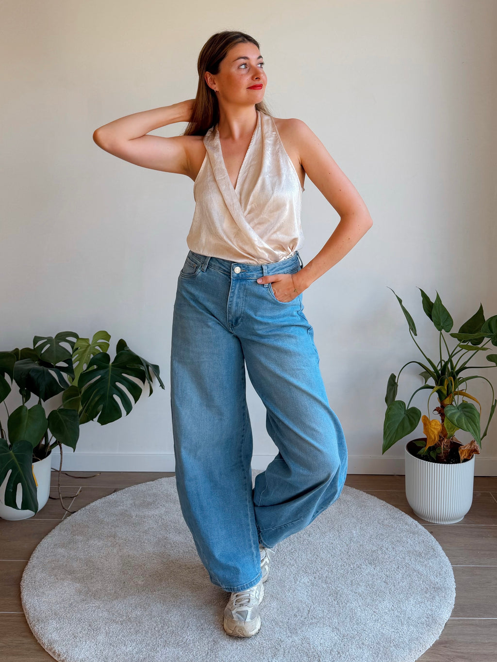 BILLIE BARREL JEANS