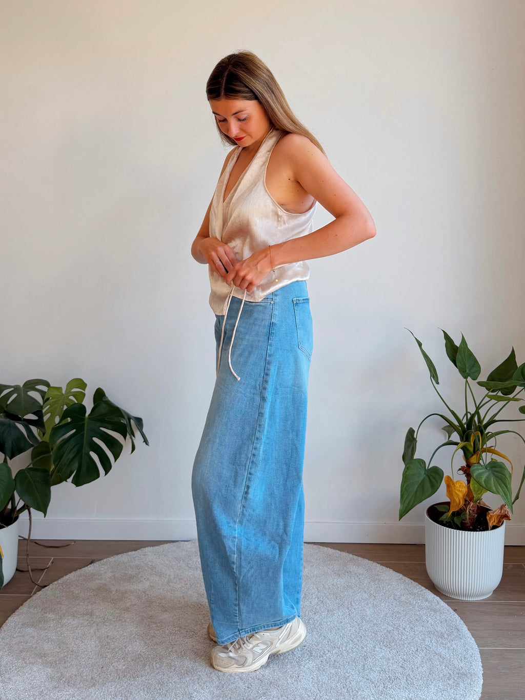 BILLIE BARREL JEANS