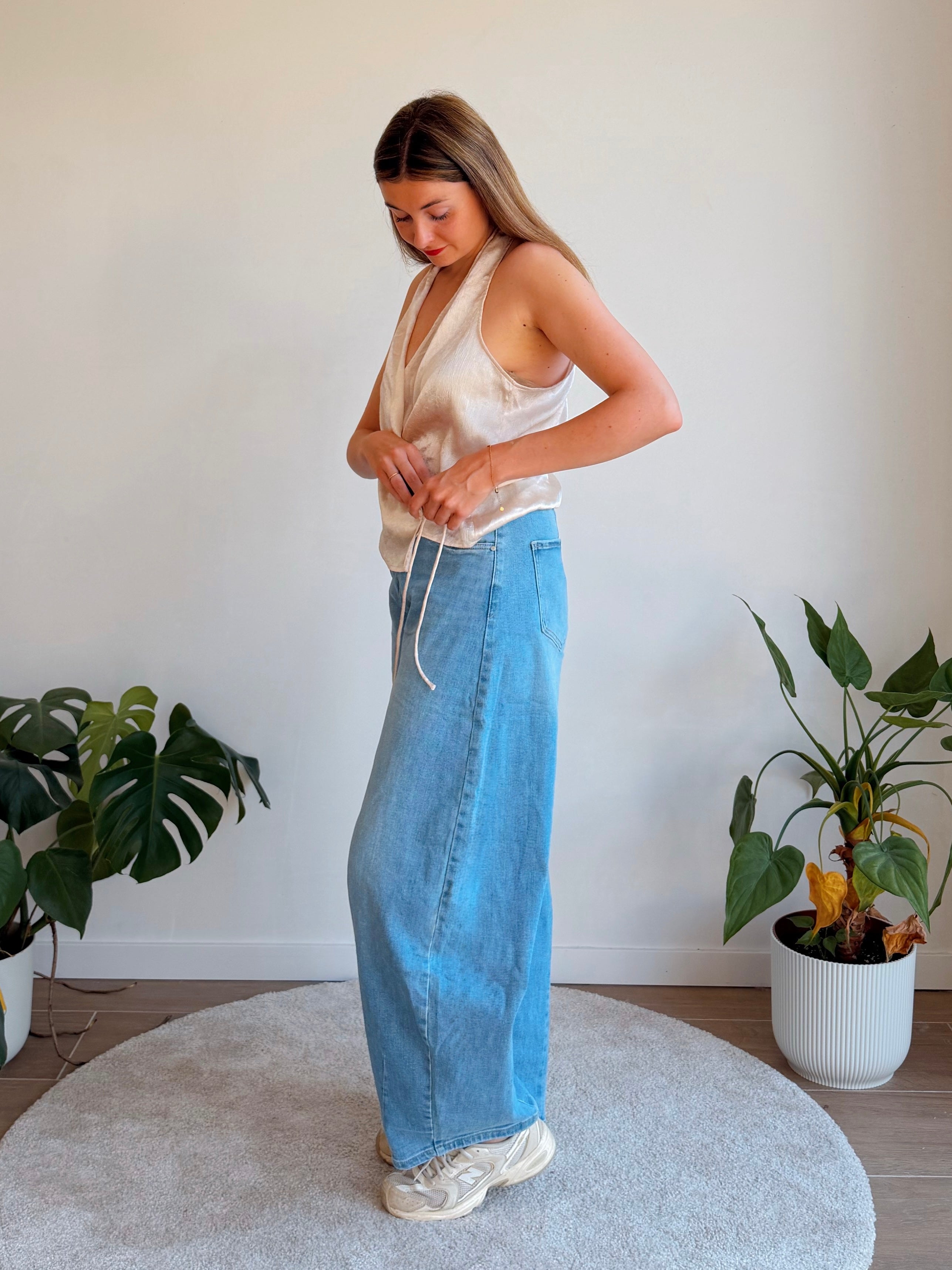 BILLIE BARREL JEANS