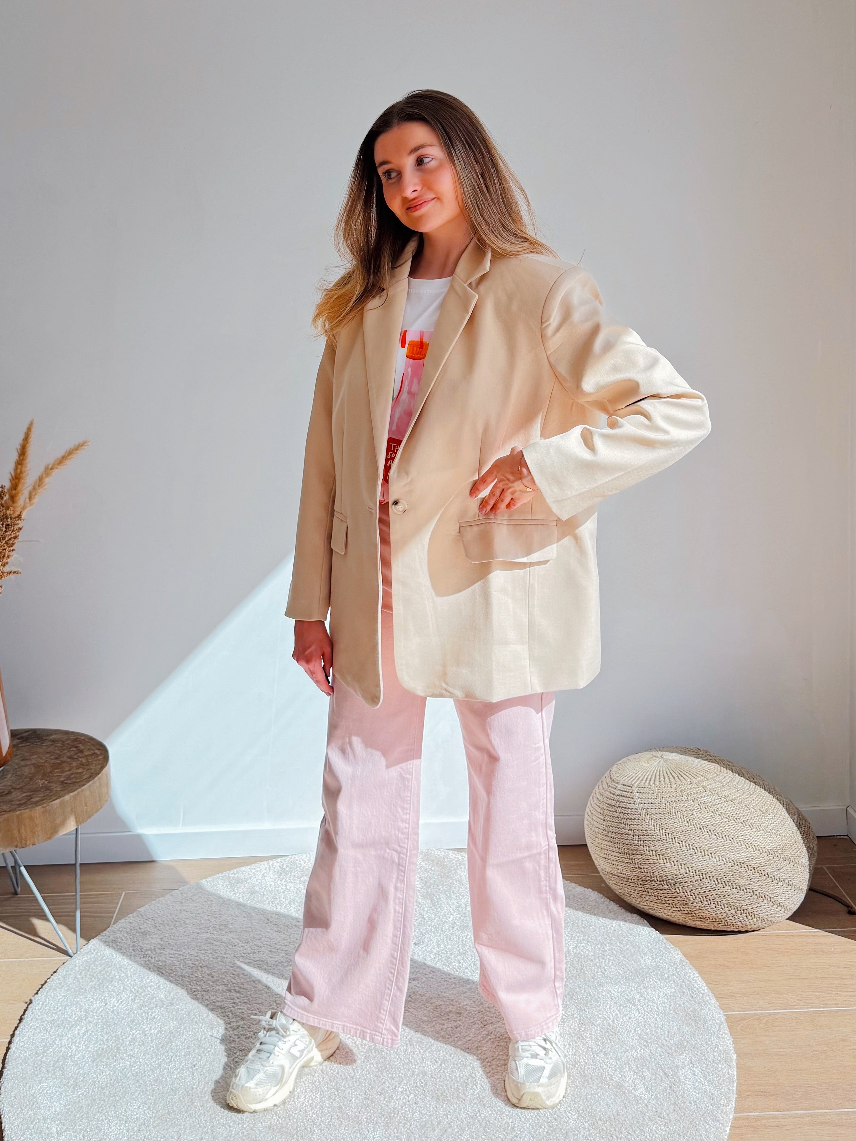 ROXY BLAZER BEIGE