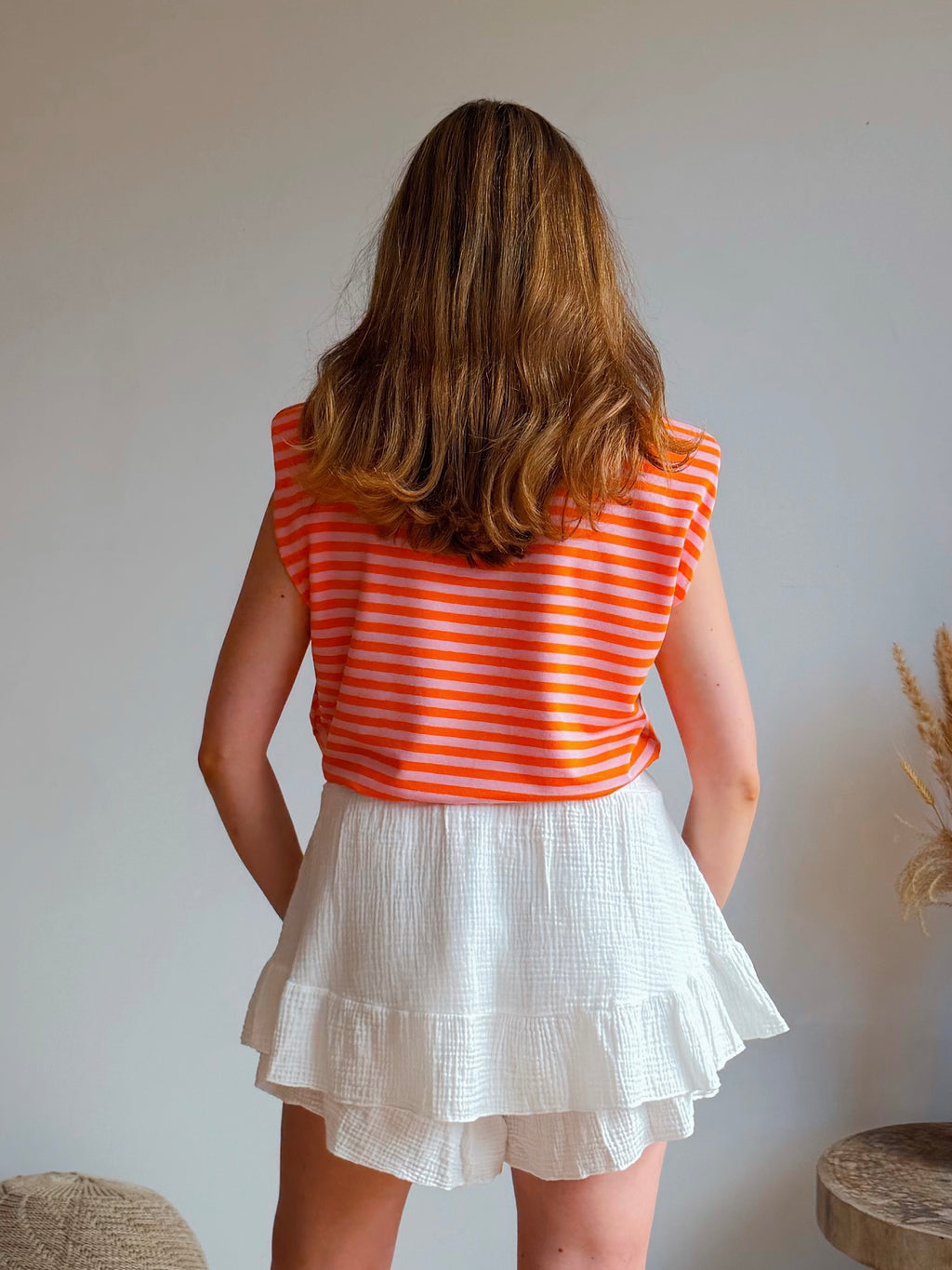 SALLY TOP ORANJE