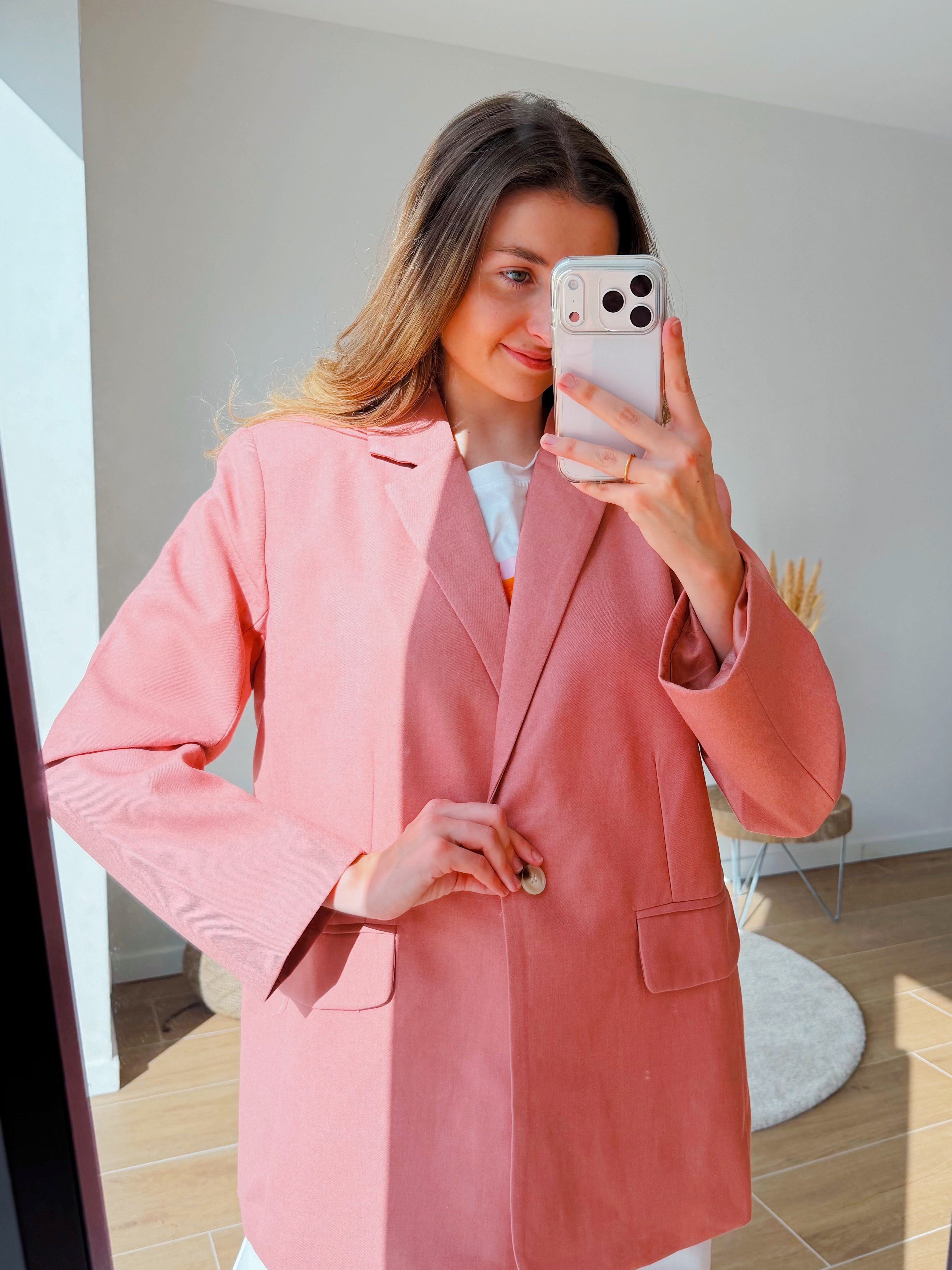 ROXY BLAZER PINK