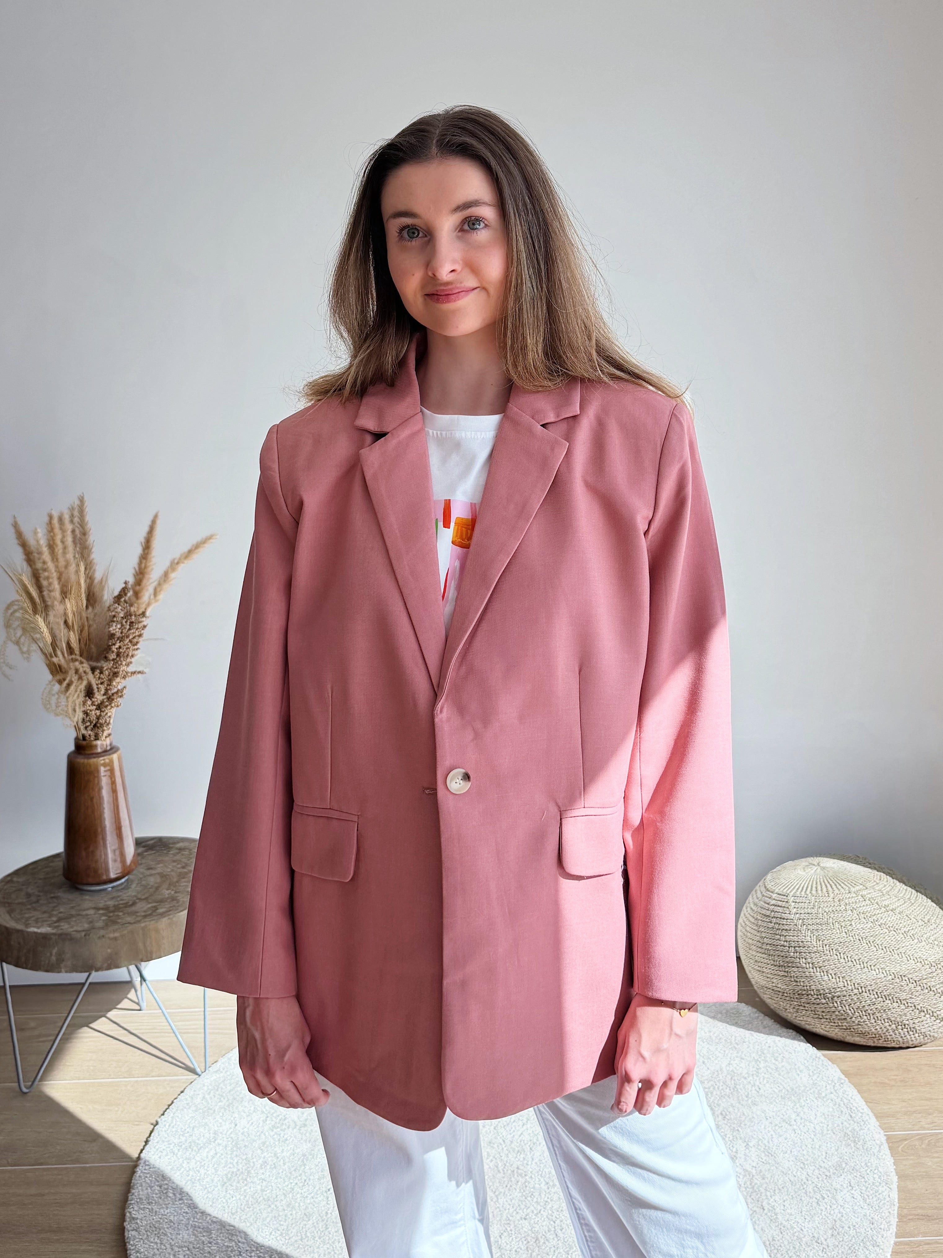 ROXY BLAZER PINK