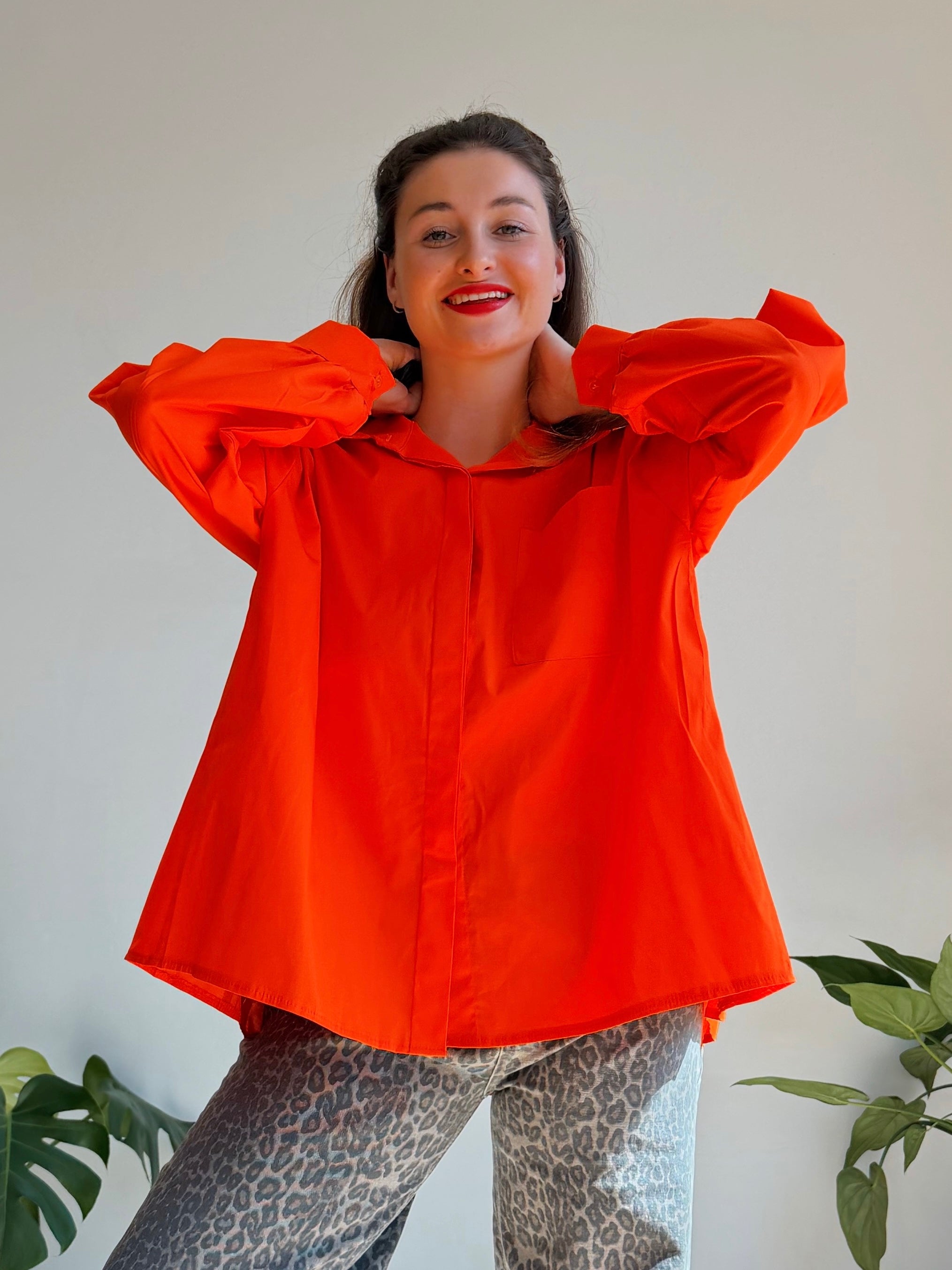 ESTEE BLOUSE ORANGE