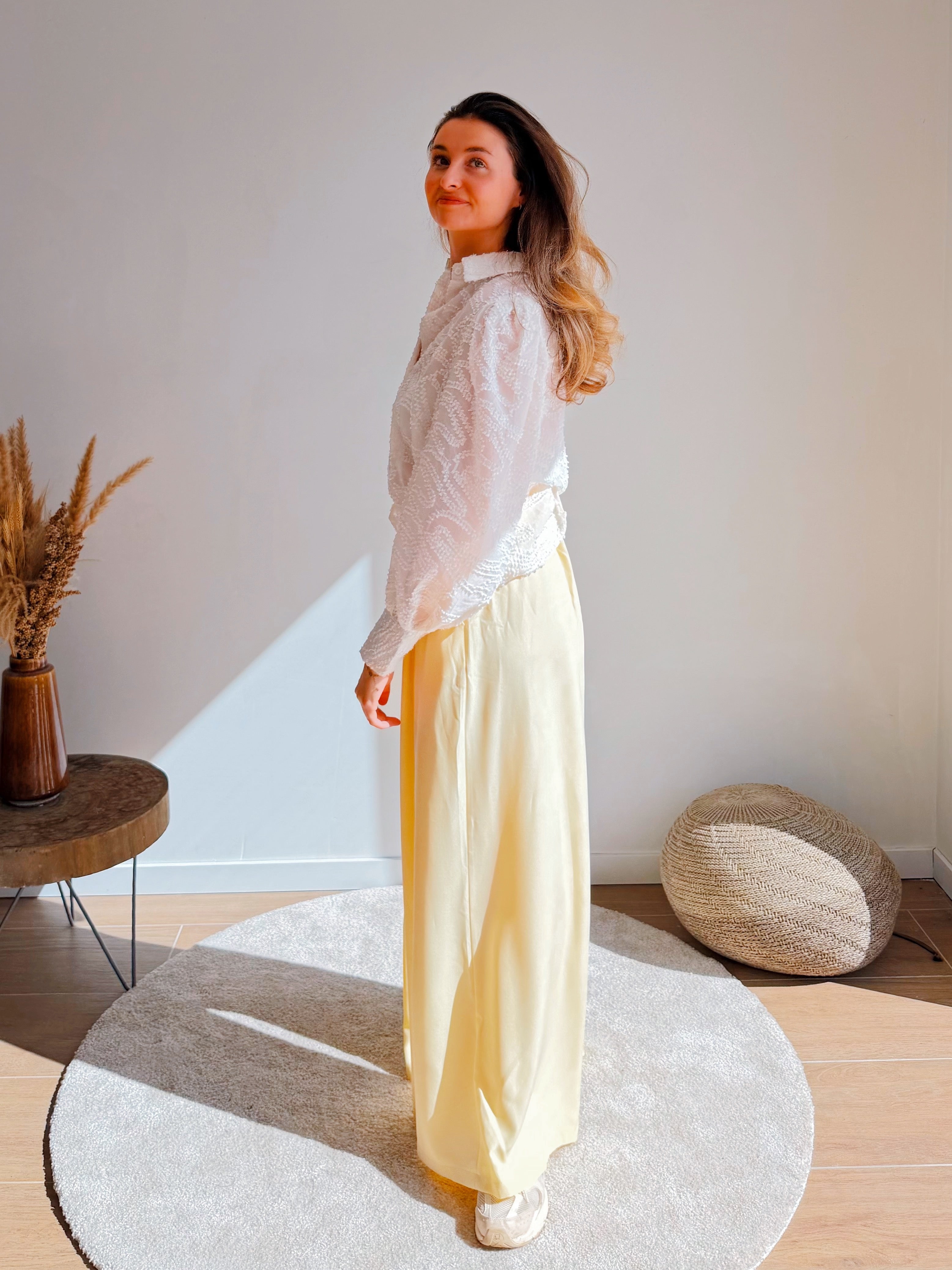 CELINE BLOUSE WHITE