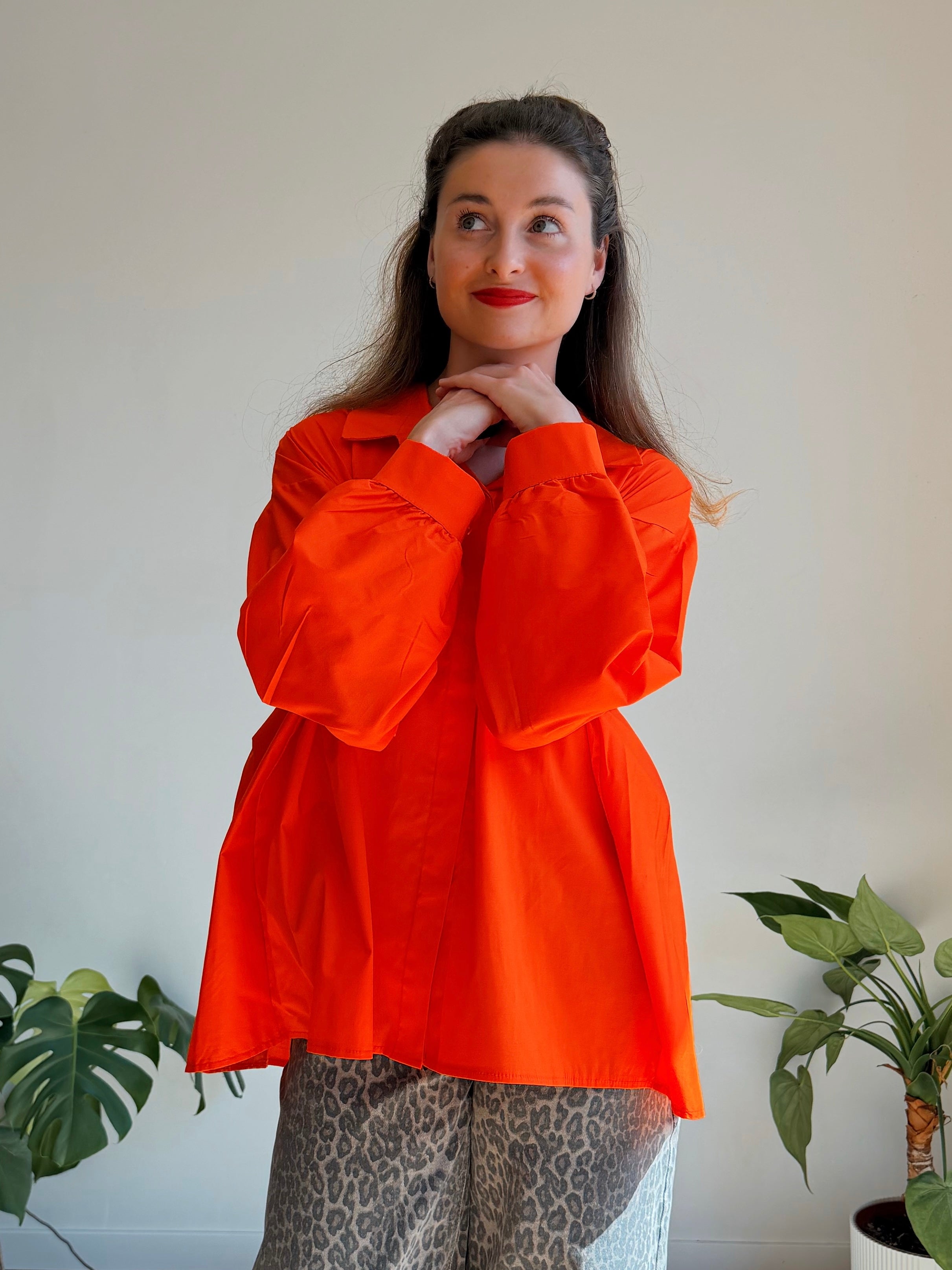 ESTEE BLOUSE ORANGE