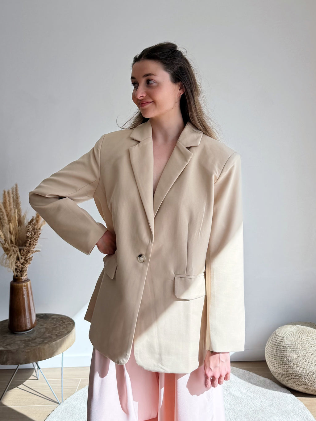 ROXY BLAZER BEIGE