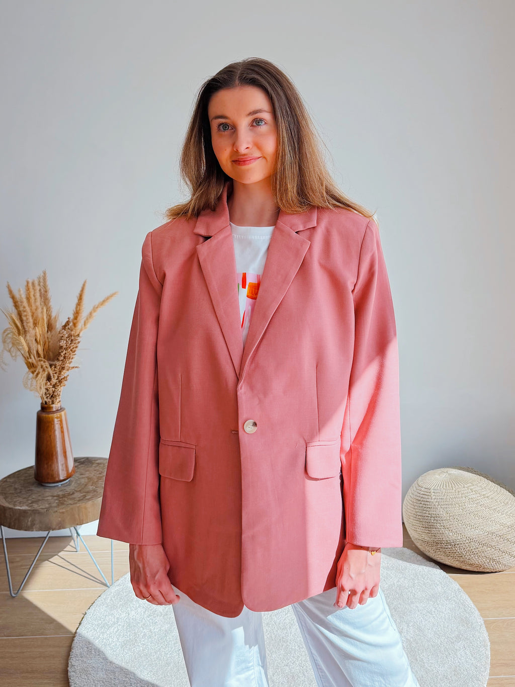 ROXY BLAZER PINK