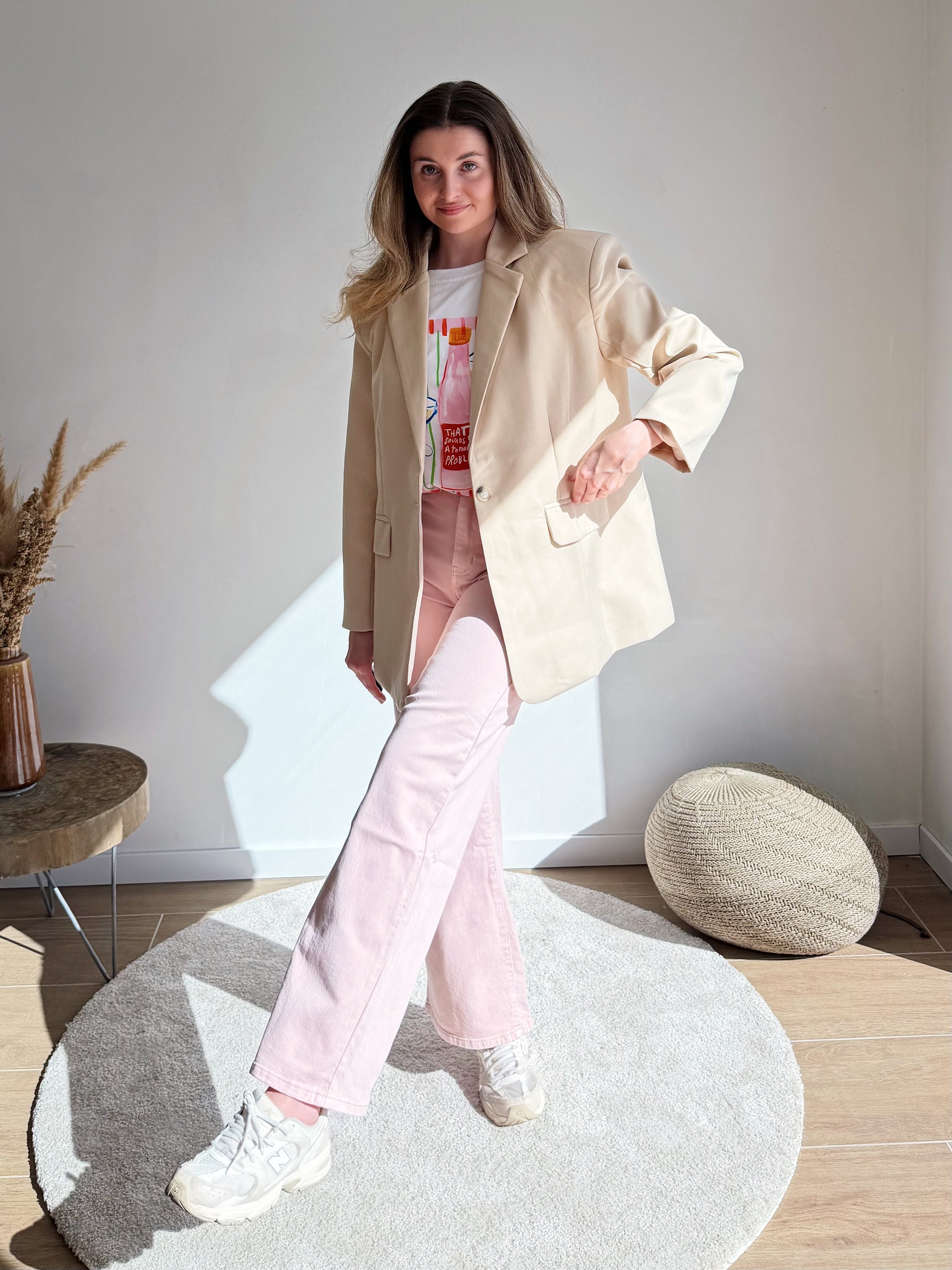 ROXY BLAZER BEIGE