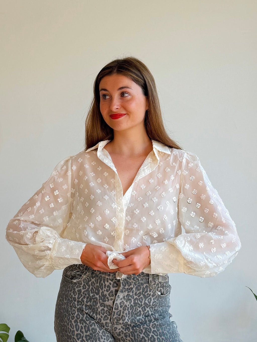 AMELIE BLOUSE WIT