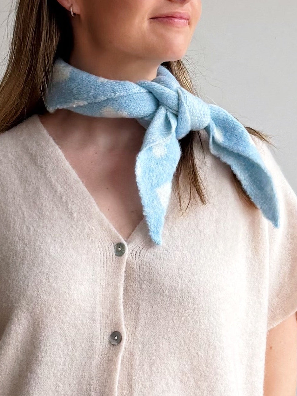WRAP ME IN LOVE SCARF BLUE