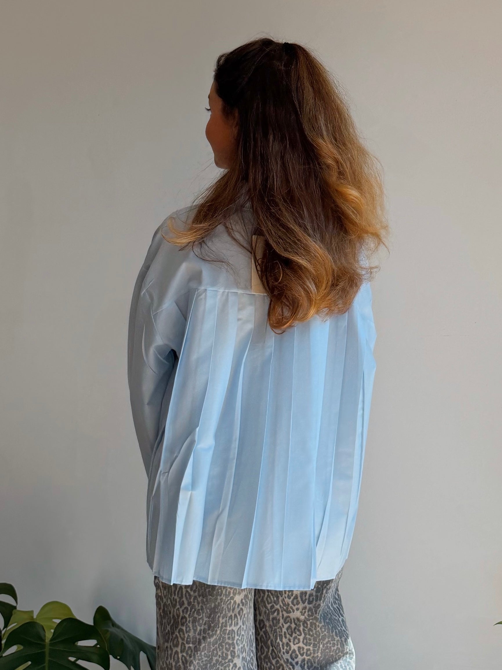 ESTEE BLOUSE LIGHT BLUE