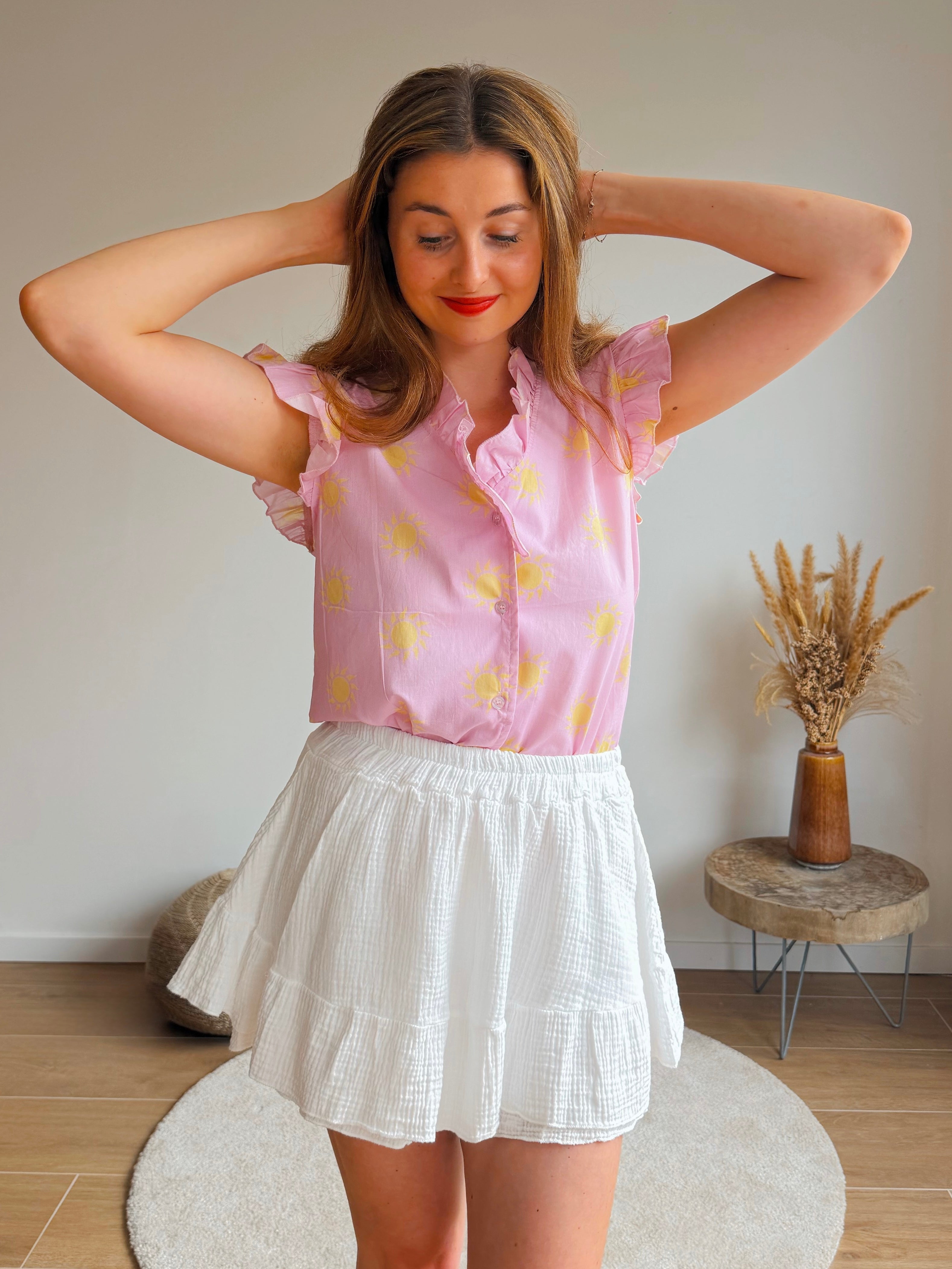 LOLA BLOUSE ROZE