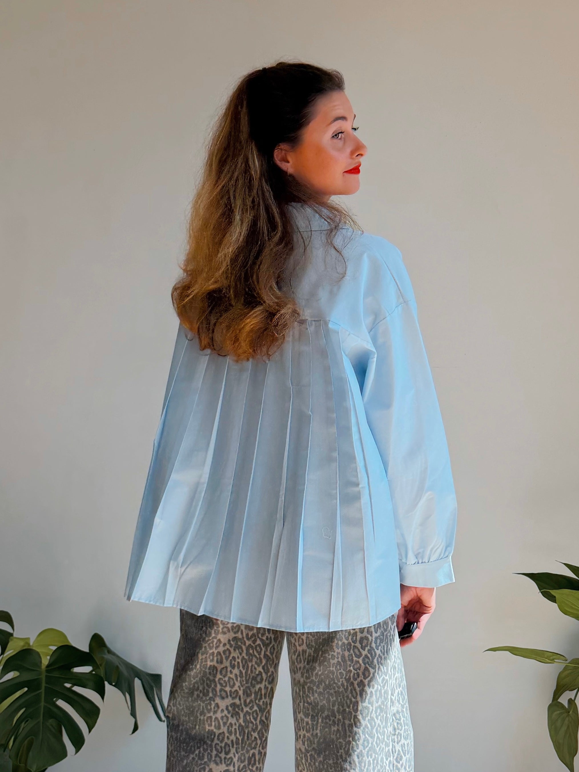 ESTEE BLOUSE LIGHT BLUE