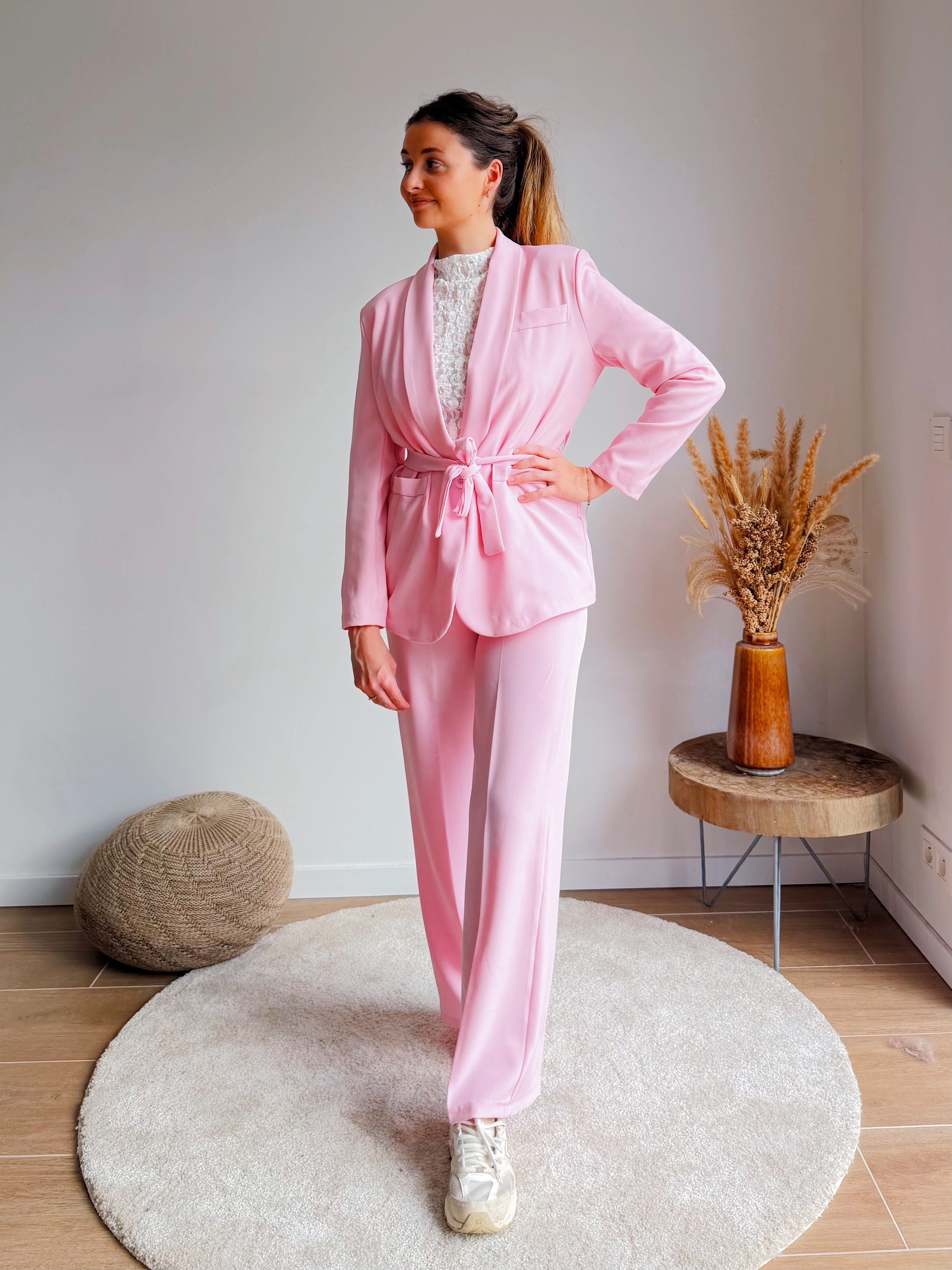 CELESTE BLAZER LIGHT PINK